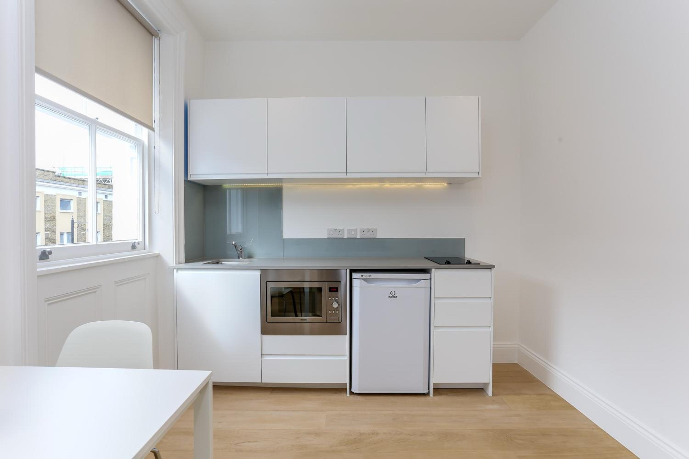 Kitchen and dining table