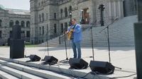Rob Fillo at Dinosaur Provincial Park