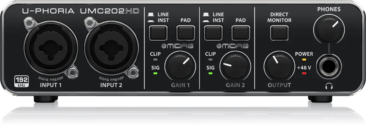 BEHRINGER UMC-202HD(SOUND CARD)