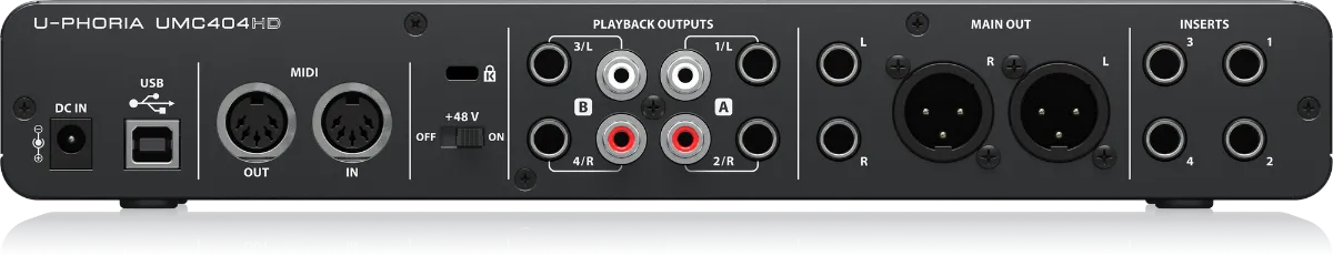 BEHRINGER UMC-404HD(SOUND CARD) 2