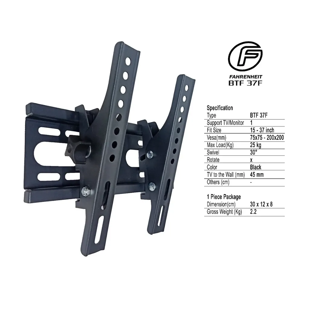 BRACKET TV FAHRENHEIT BTF-37F 2