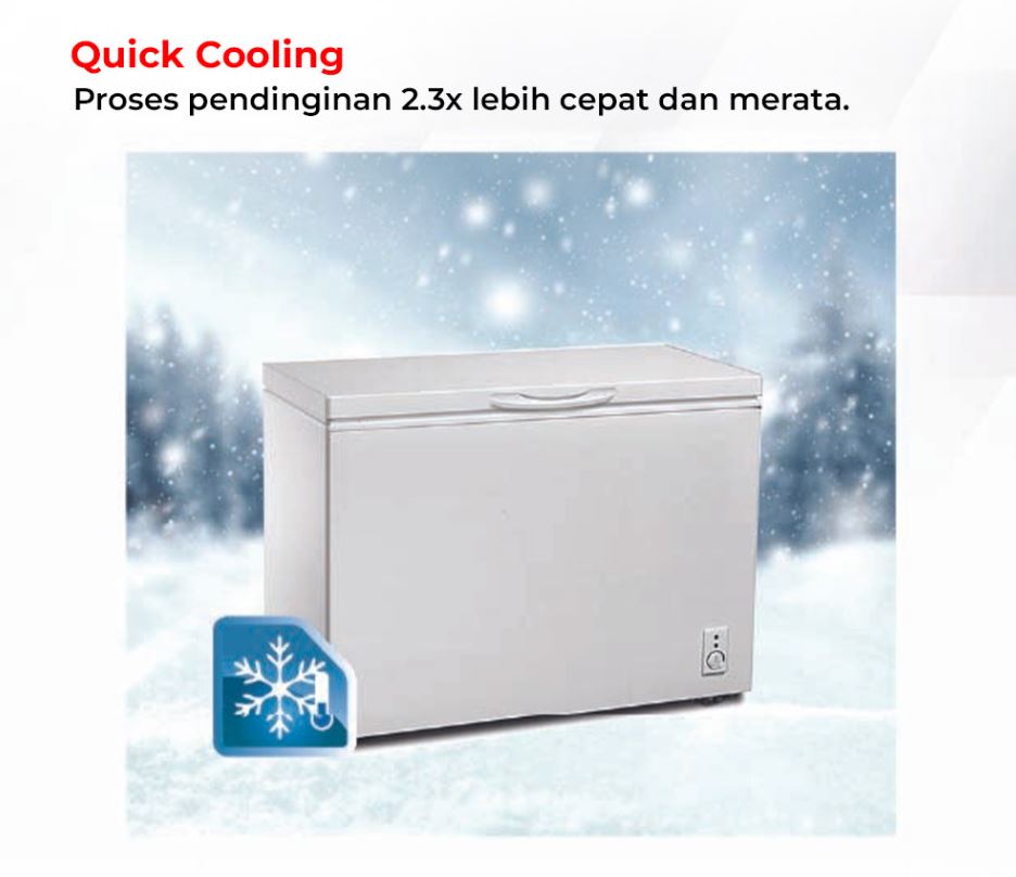 CHEST FREEZER POLYTRON PCF-118 6