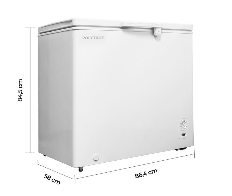 CHEST FREEZER POLYTRON PCF-218 2