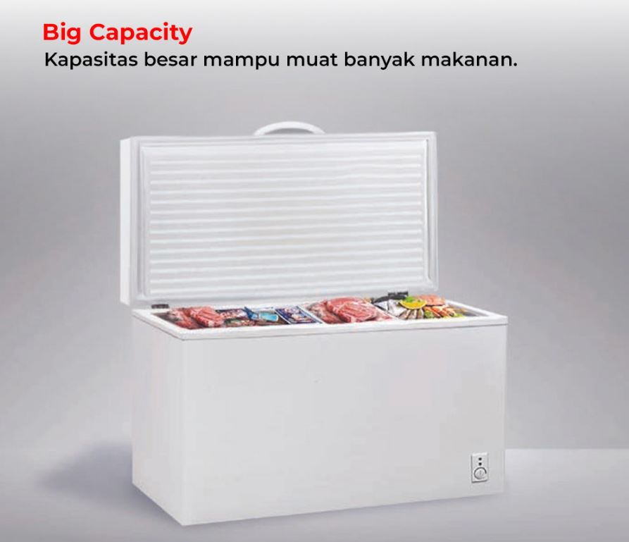 CHEST FREEZER POLYTRON PCF-218 5