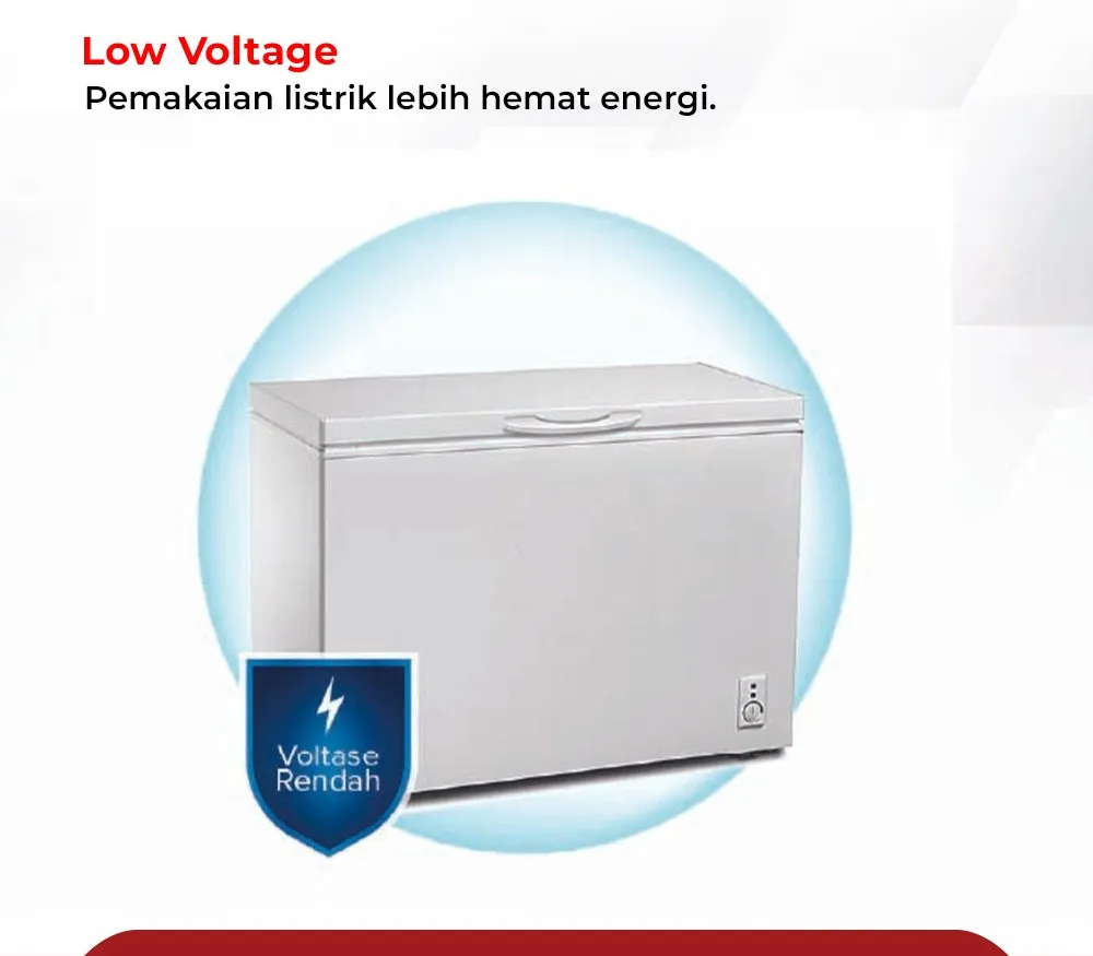 CHEST FREEZER POLYTRON PCF318-3 2