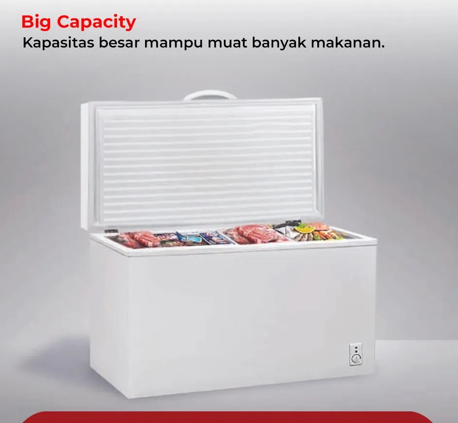 CHEST FREEZER POLYTRON PCF318-3 4