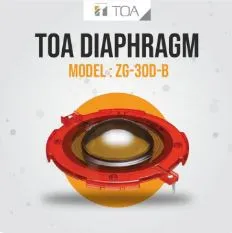 DIAPHRAGM TOA 50WATT ZG NO.30D-B