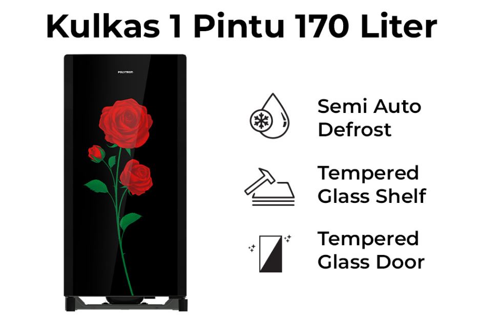 KULKAS POLYTRON PRA-17CRX