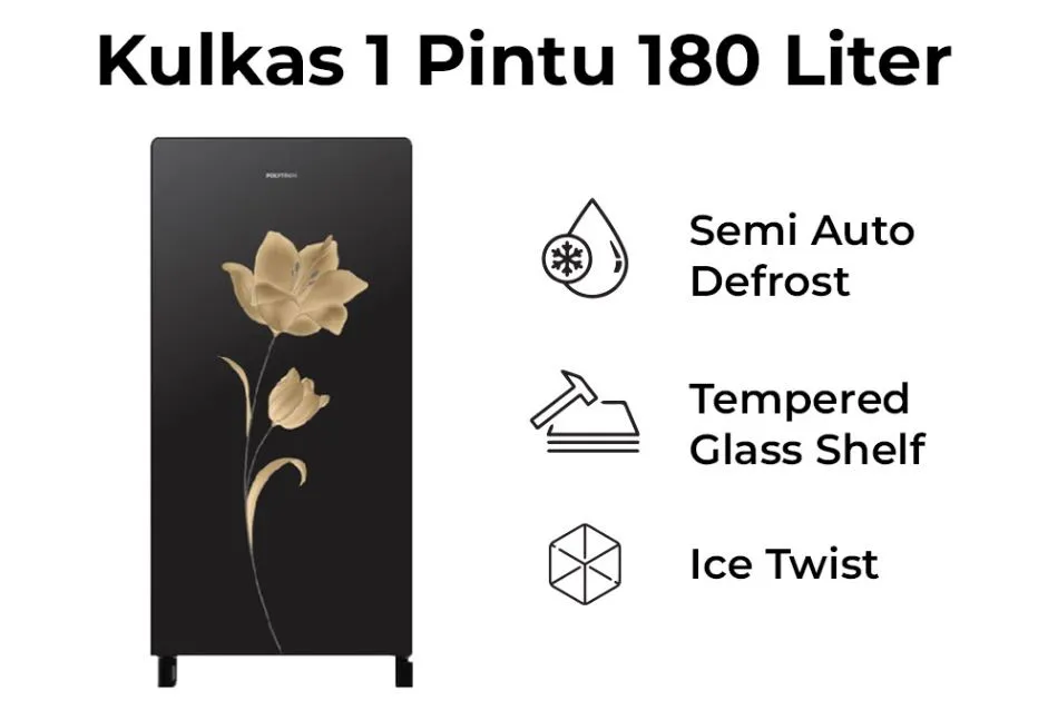 KULKAS POLYTRON PRA-18MNX