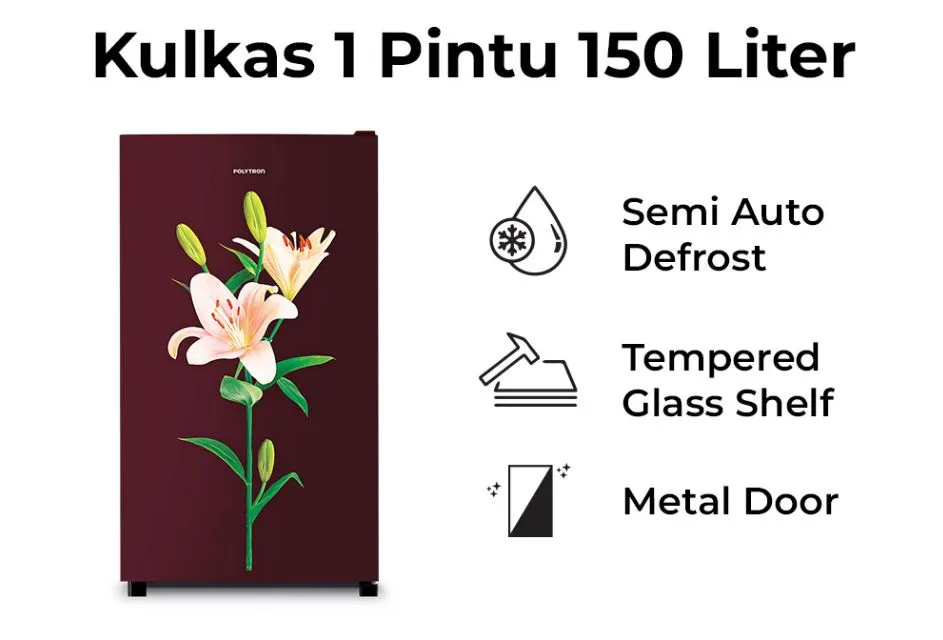 KULKAS POLYTRON PRB-157PR