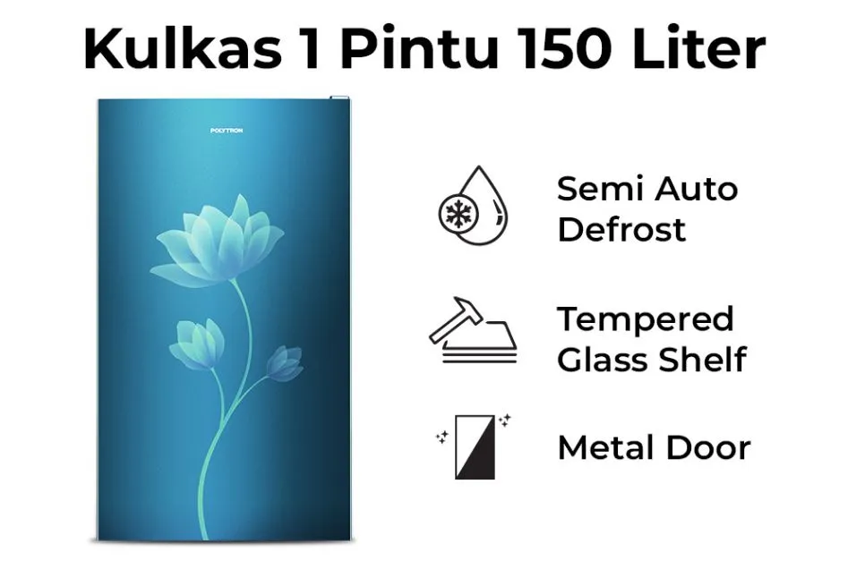 KULKAS POLYTRON PRB-159B