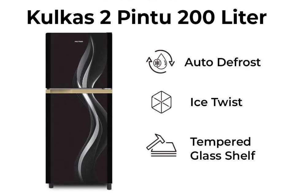 KULKAS POLYTRON PRM-20CLD 1