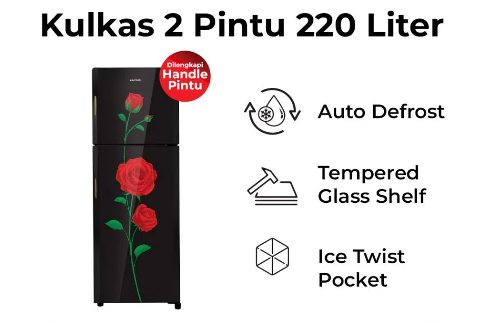 KULKAS POLYTRON PRM-23DRX