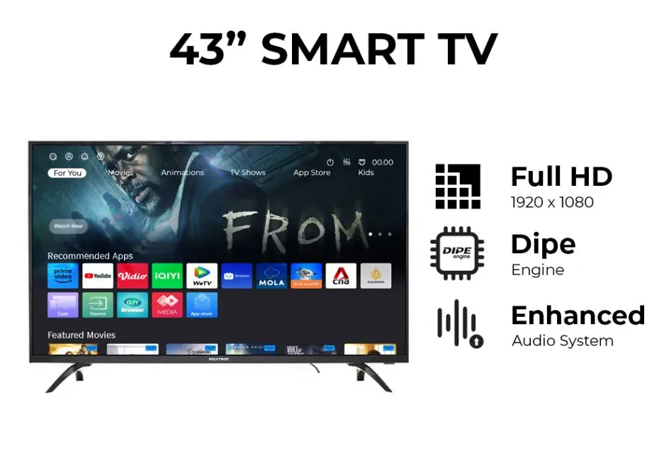 LED POLYTRON PLD-43CV8869