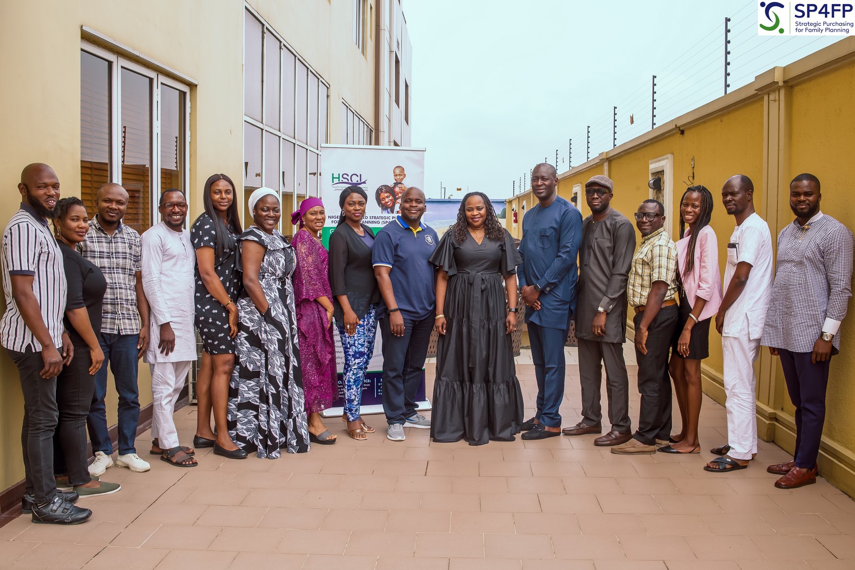 A cross section of participants at the performance review meeting