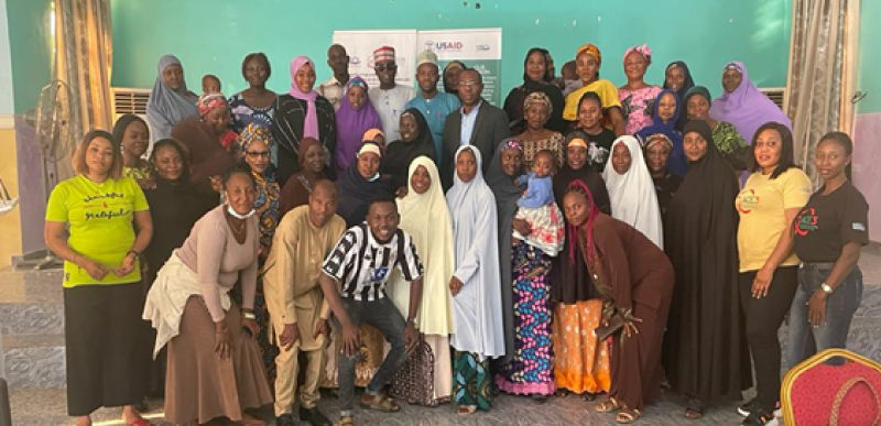 Participants of the PMTCT, GBV and Cervical Cancer training held in Kebbi state