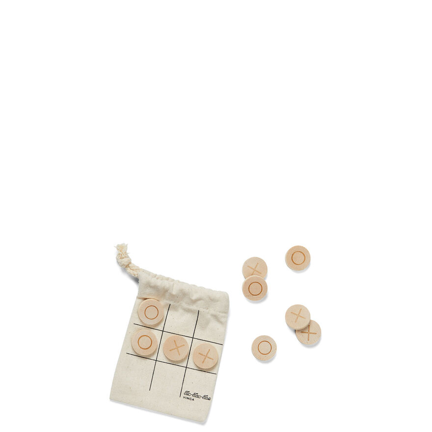 Tic-tac-toe minispill i furu