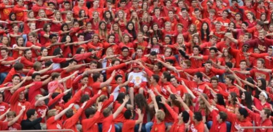 The Entire School Prays Over Him