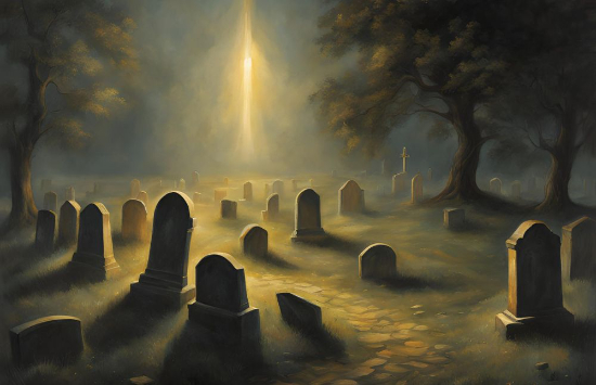 Mysterious Lights in the Cemetery