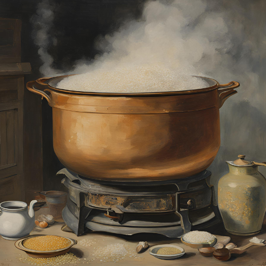 Very Overcooked Rice