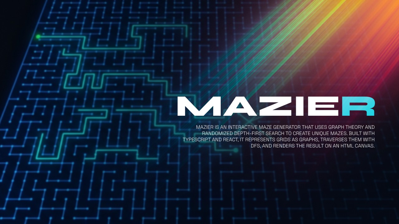Mazier, A Maze Generator