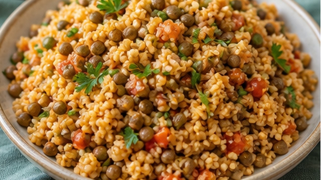 Mercimekli Bulgur Pilavı