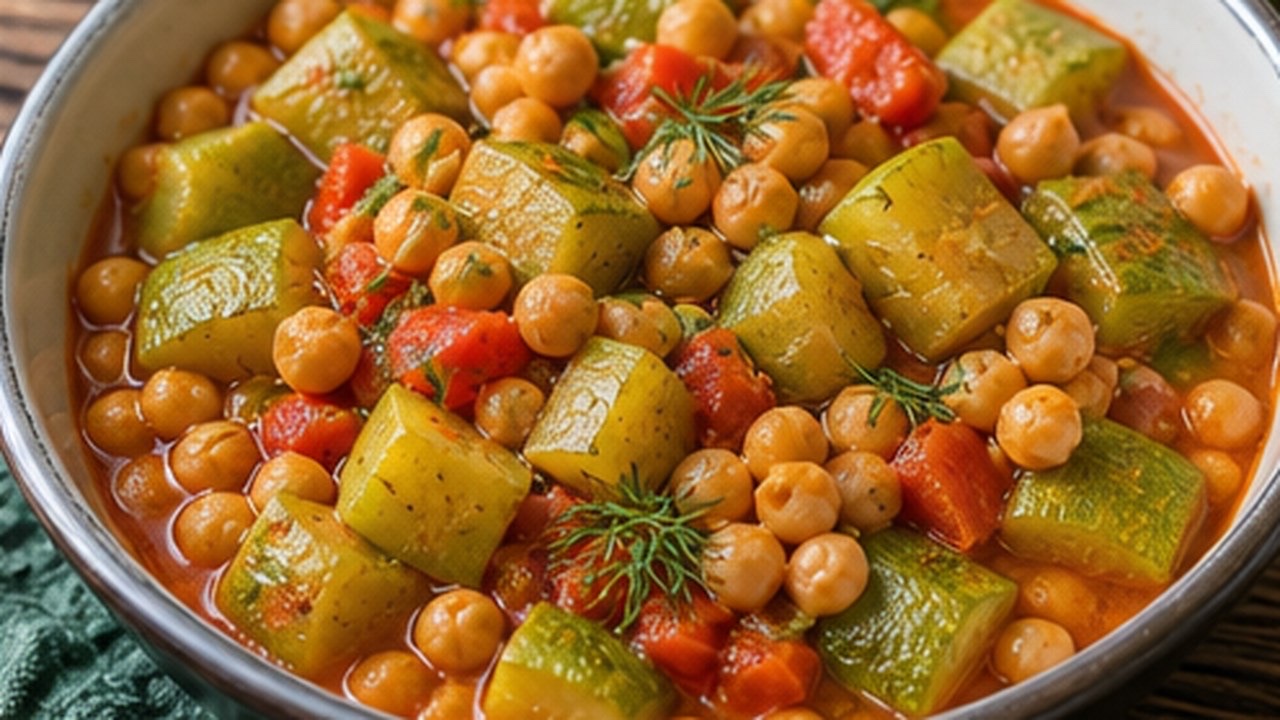 Nohutlu Kabak Yemeği