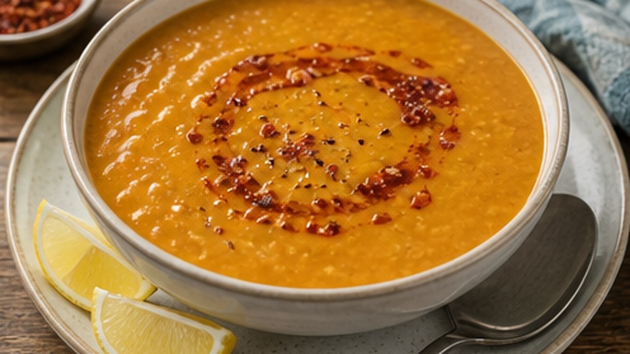 Lokanta Usulü Mercimek Çorbası