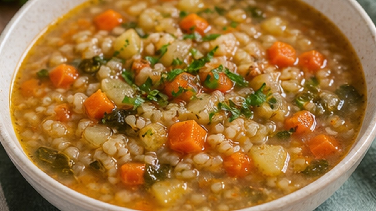 Sebzeli Bulgur Çorbası