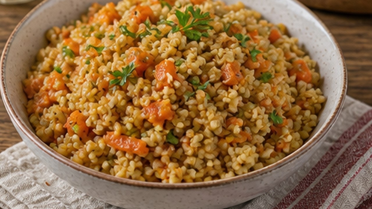 Havuçlu Bulgur Öğünü