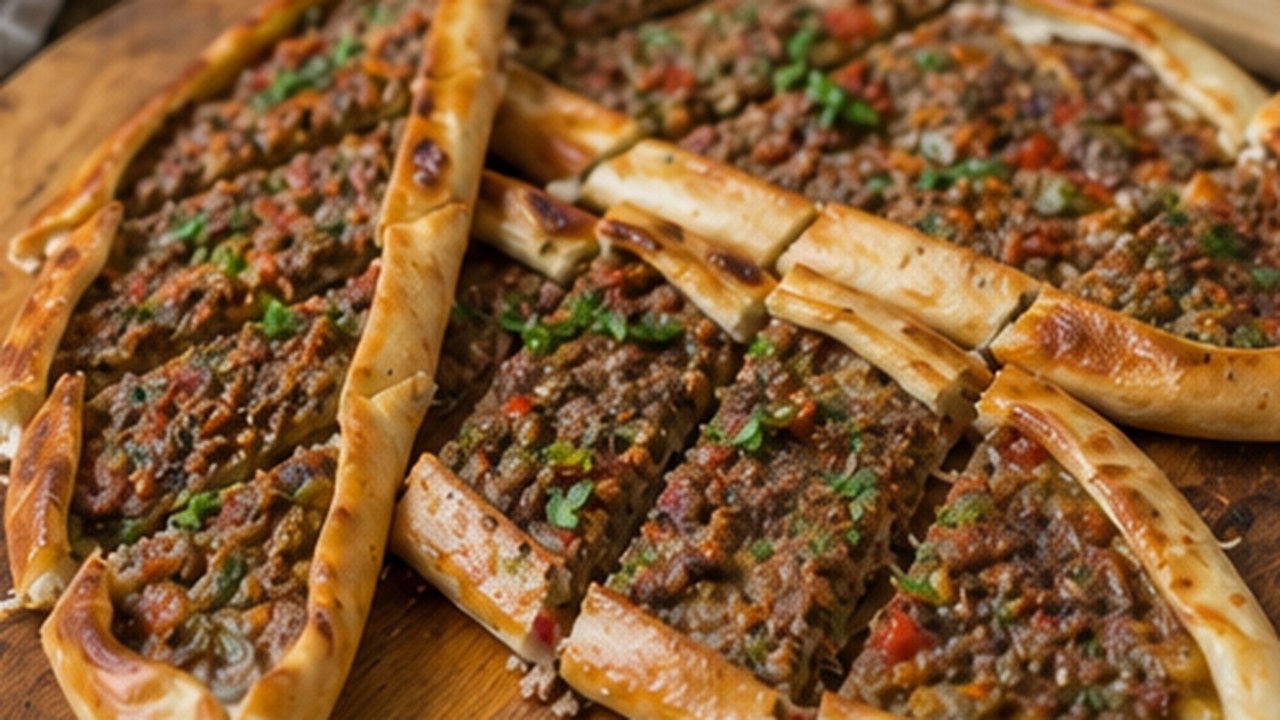Kıymalı Ev Pidesi