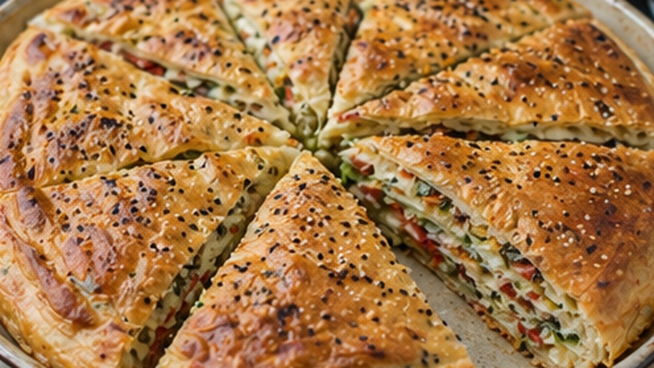 Sebzeli Börek Tavası
