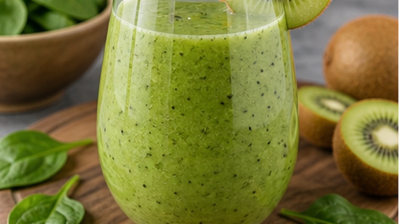 Kivili Yeşil Smoothie