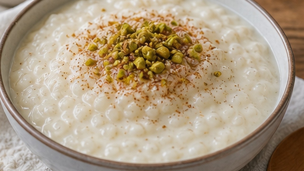 Kremalı Pirinç Tatlısı