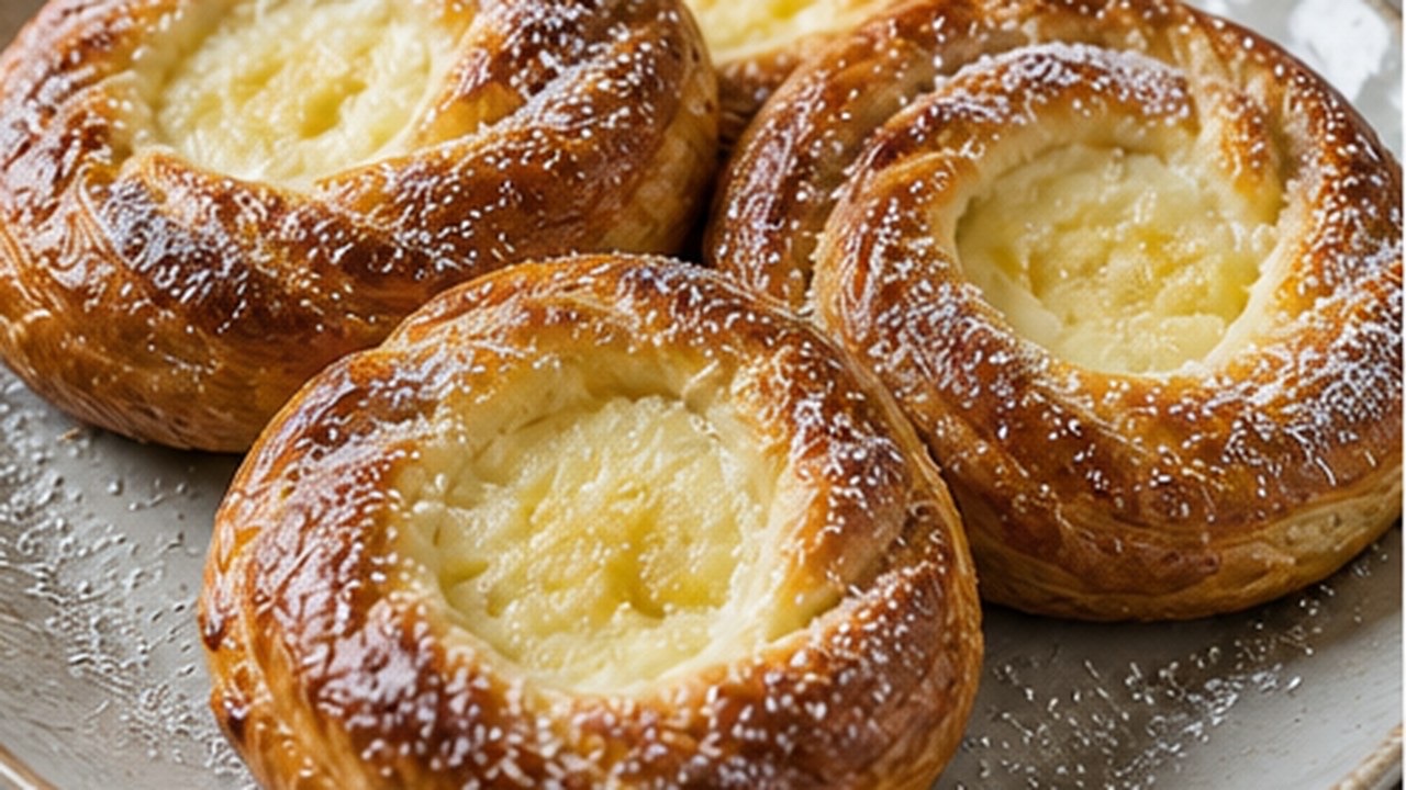 Vanilinli Danish Çörek