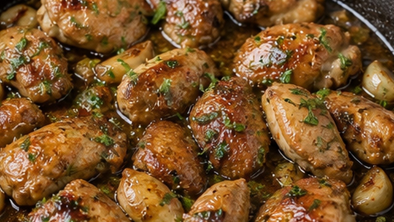 Pollo al Ajillo
