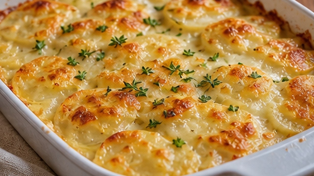 Kaşarlı Patates Graten