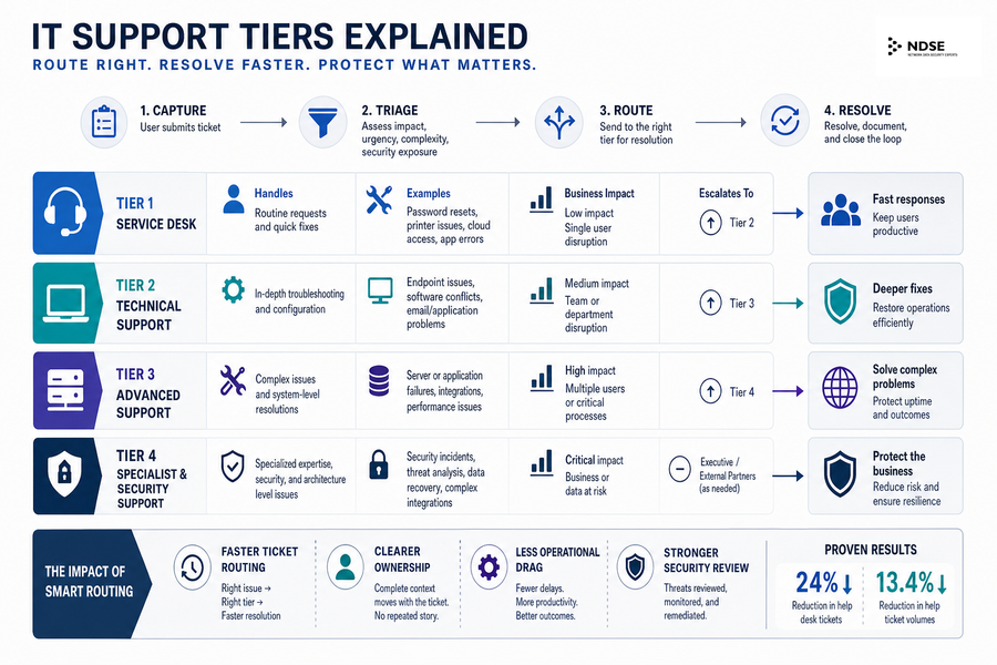 it support tiers