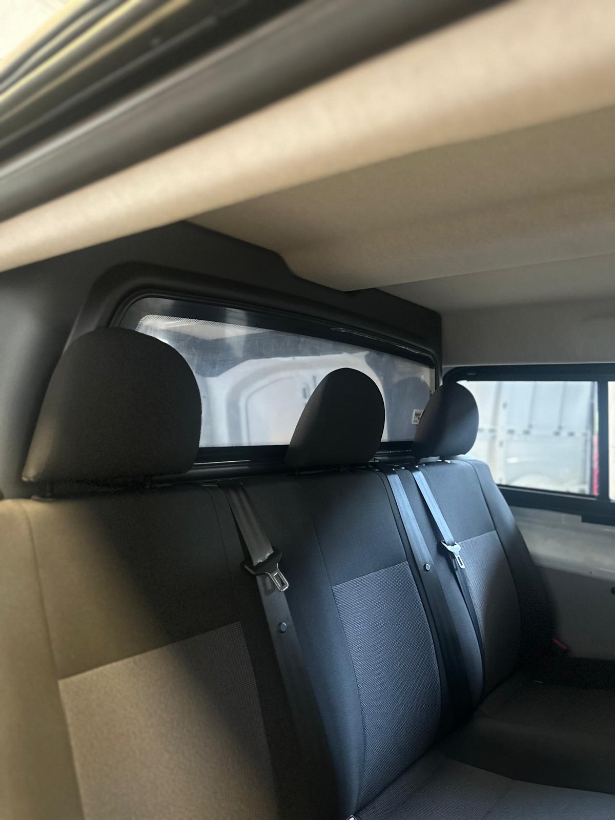 Sedili posteriori di un veicolo.