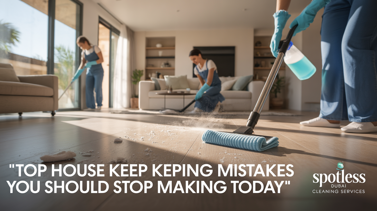 Top House Keeping Mistakes You Should Stop Making Today