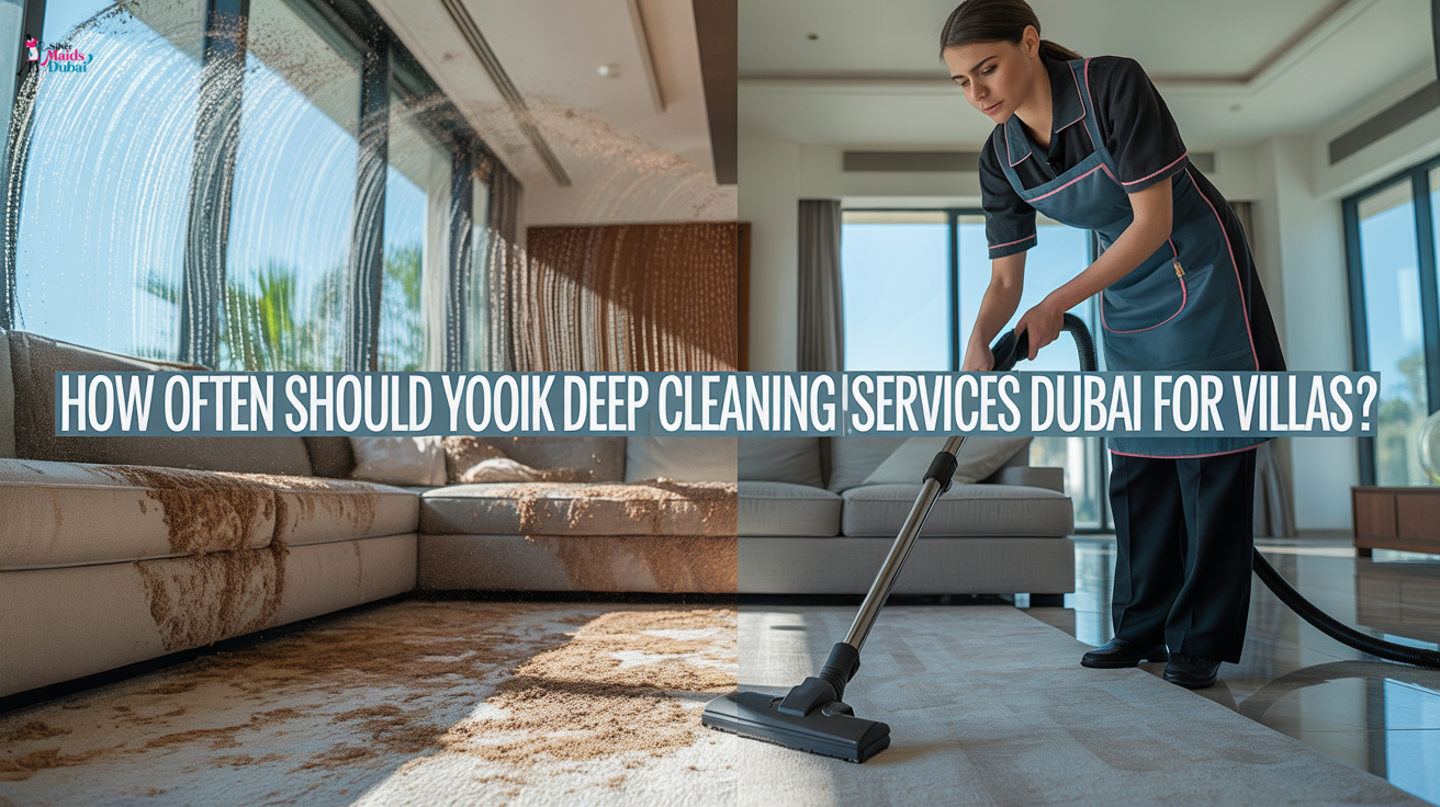 How Often Should You Book Deep Cleaning Services Dubai for Villas?