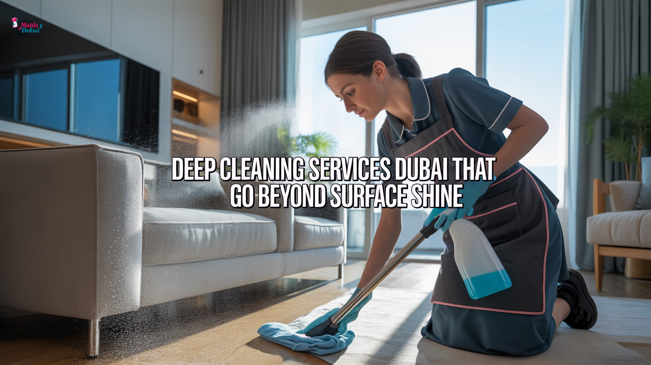 Deep Cleaning Services Dubai That Go Beyond Surface Shine