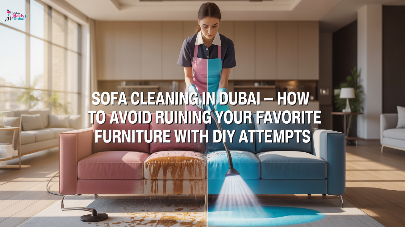 Sofa Cleaning in Dubai — How to Avoid Ruining Your Favorite Furniture with DIY Attempts