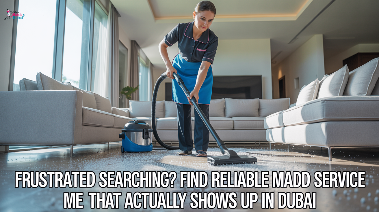 Frustrated Searching? Find Reliable Maid Service Near Me That Actually Shows Up in Dubai