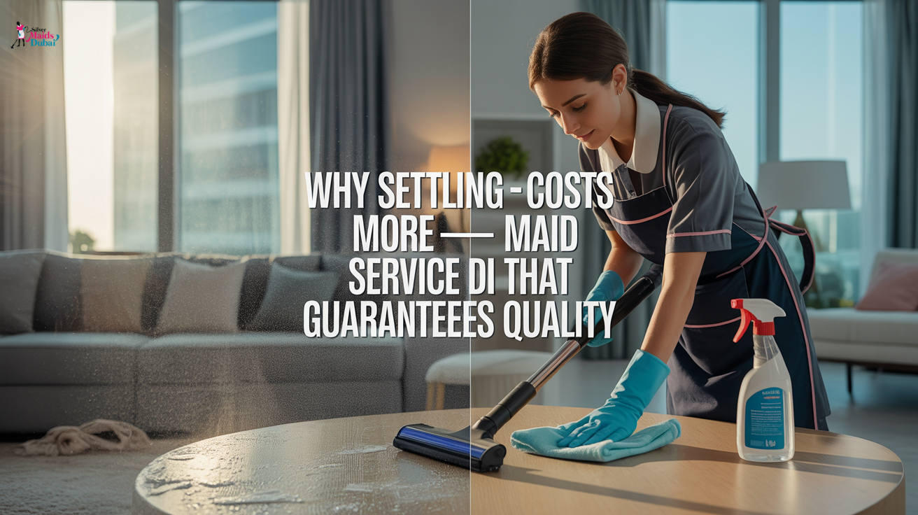 Why Settling Costs More – Maid Service Dubai That Guarantees Quality