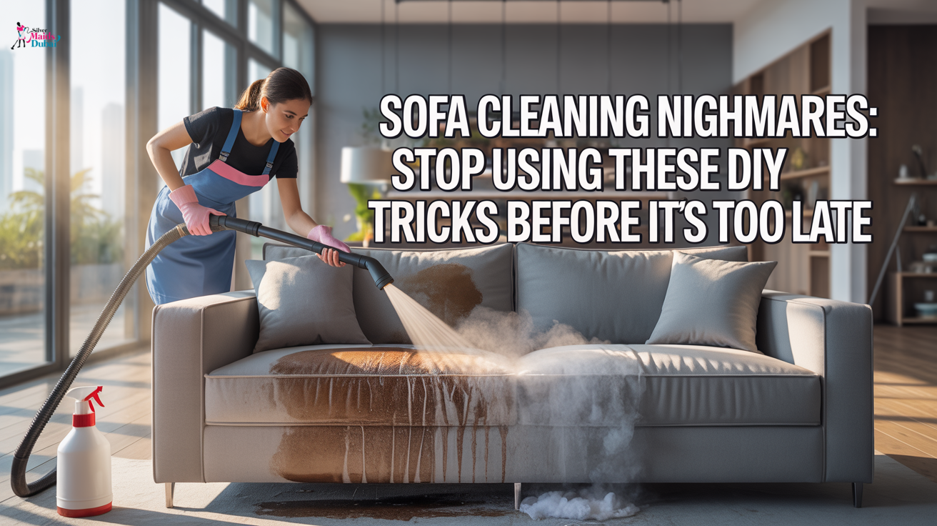 Sofa Cleaning Nightmares: Stop Using These DIY Tricks Before It’s Too Late