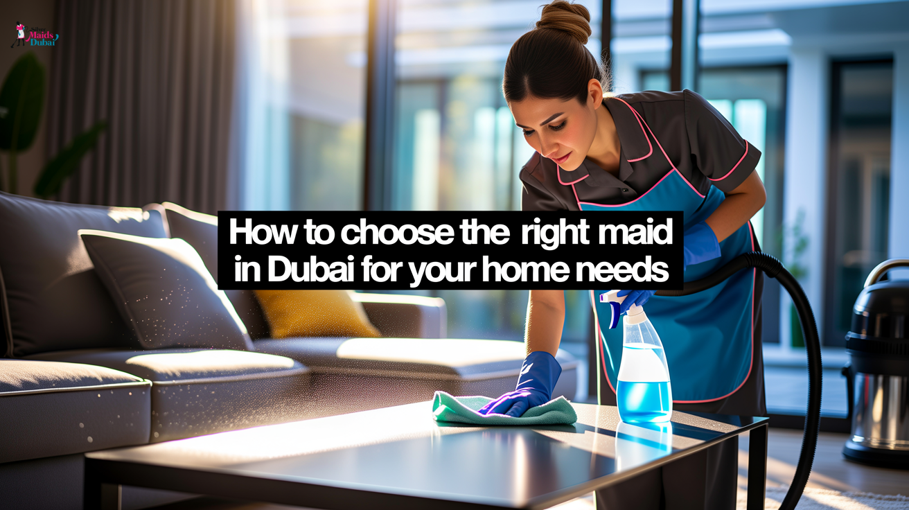 How to Choose the Right Maid in Dubai for Your Home Needs