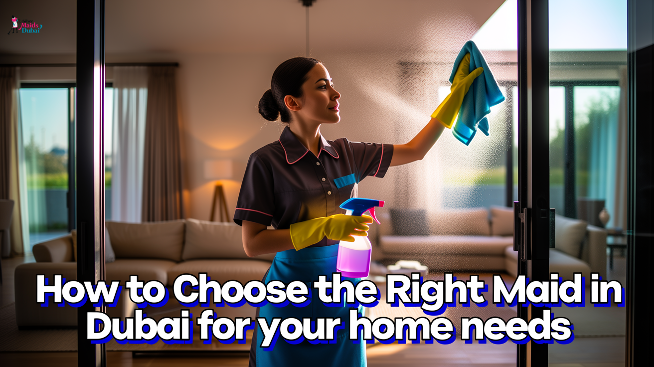 How to Choose the Right Maid in Dubai for Your Home Needs