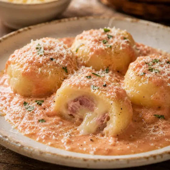 Ñoquis rellenos