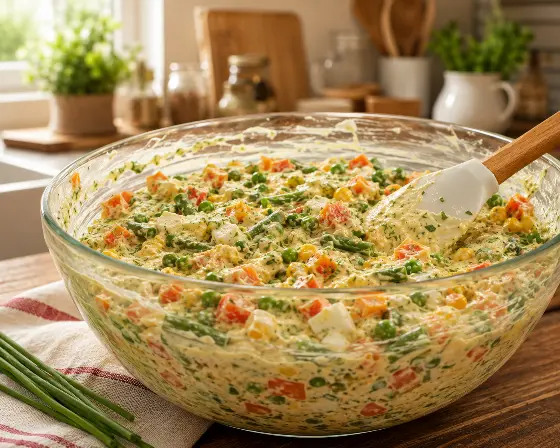 Relleno primavera